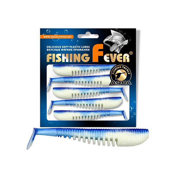 

Риппер AQUA FishingFever COMB, 7,0cm, 3,0g, 5 шт, 006 (бело-синий), 1 уп., Белый;синий, Fishing Fever Comb