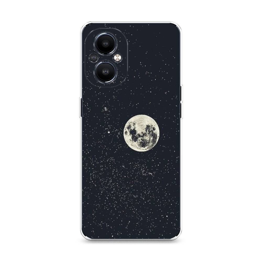 

Чехол на OnePlus Nord N20 "Полнолуние", Красный, 152550-2