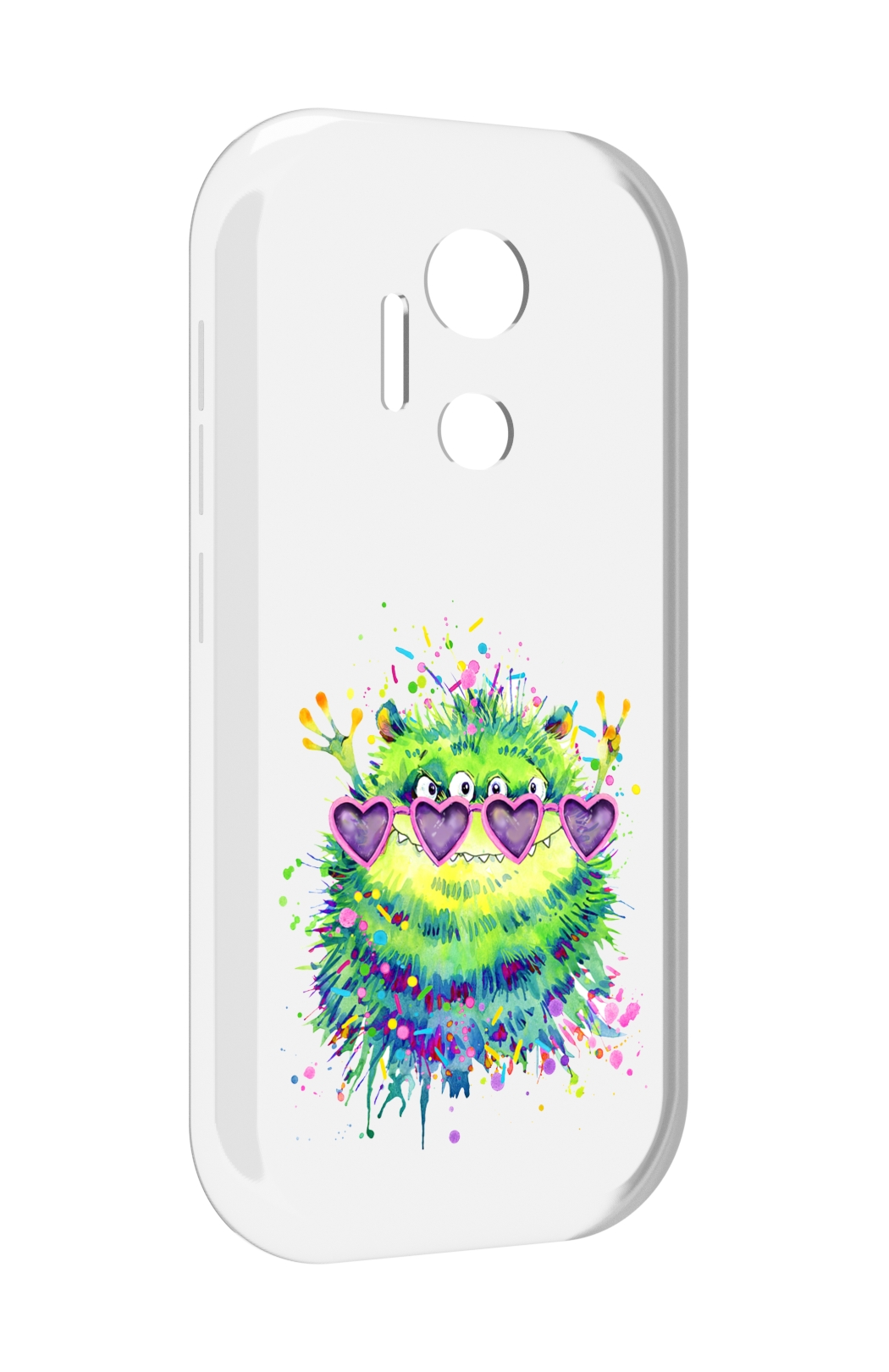 

Чехол MyPads Пушистый персонаж для doogee x97 pro, Прозрачный, Tocco