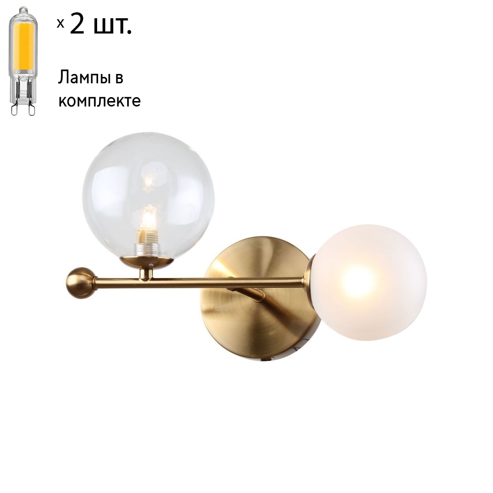 

Бра с лампочками от Lustrof Баланс 2991-519439