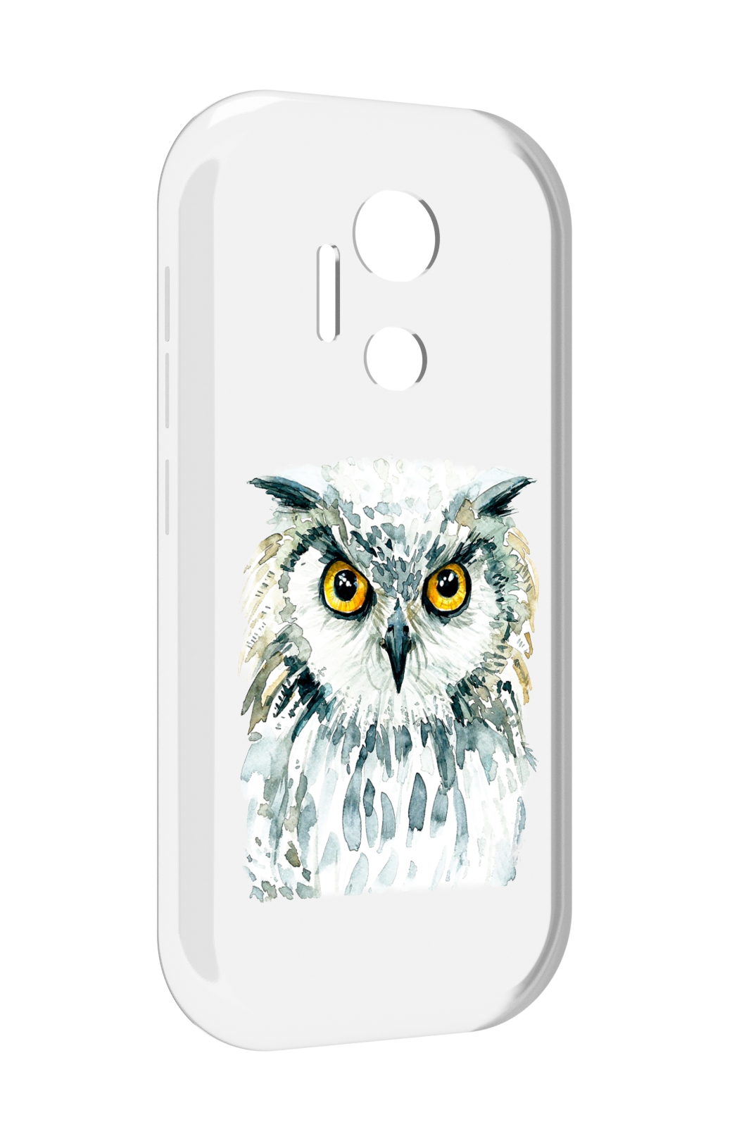 

Чехол MyPads Серьезная сова для doogee x97 pro, Прозрачный, Tocco
