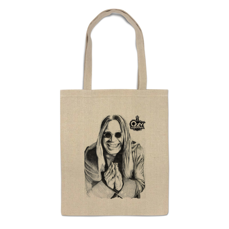 

Сумка-шоппер Printio Ozzy osbourne бежевая, Бежевый, Ozzy osbourne