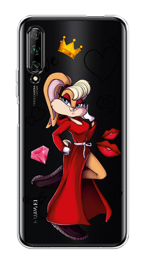 

Чехол на Huawei Y9s "Rich Lola Bunny", Красный;бежевый;оранжевый, 611150-6
