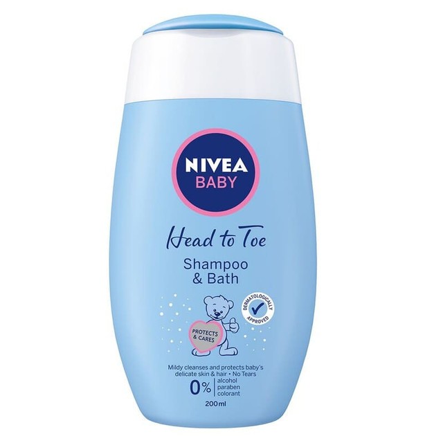 

NIVEA BABY Нежный шампунь и пена, 500мл