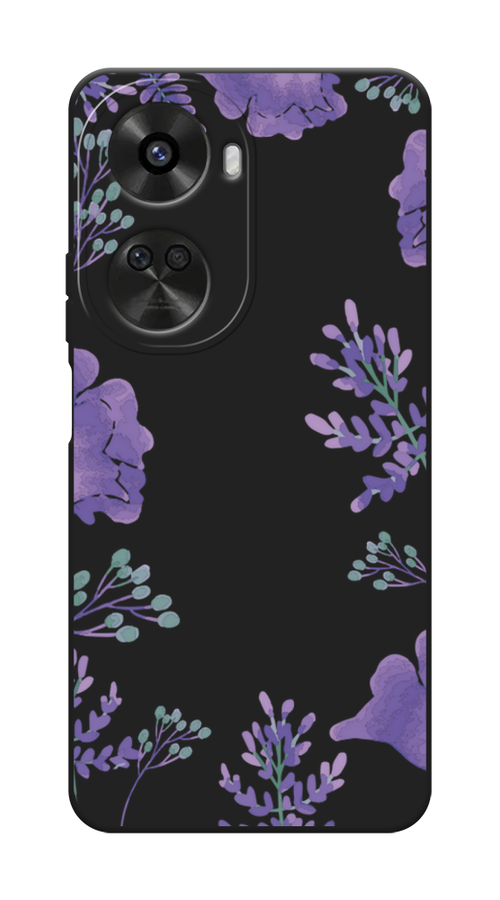 

Чехол Awog на Huawei Nova 11 SE "Сиреневая цветочная рамка", 6122652-1