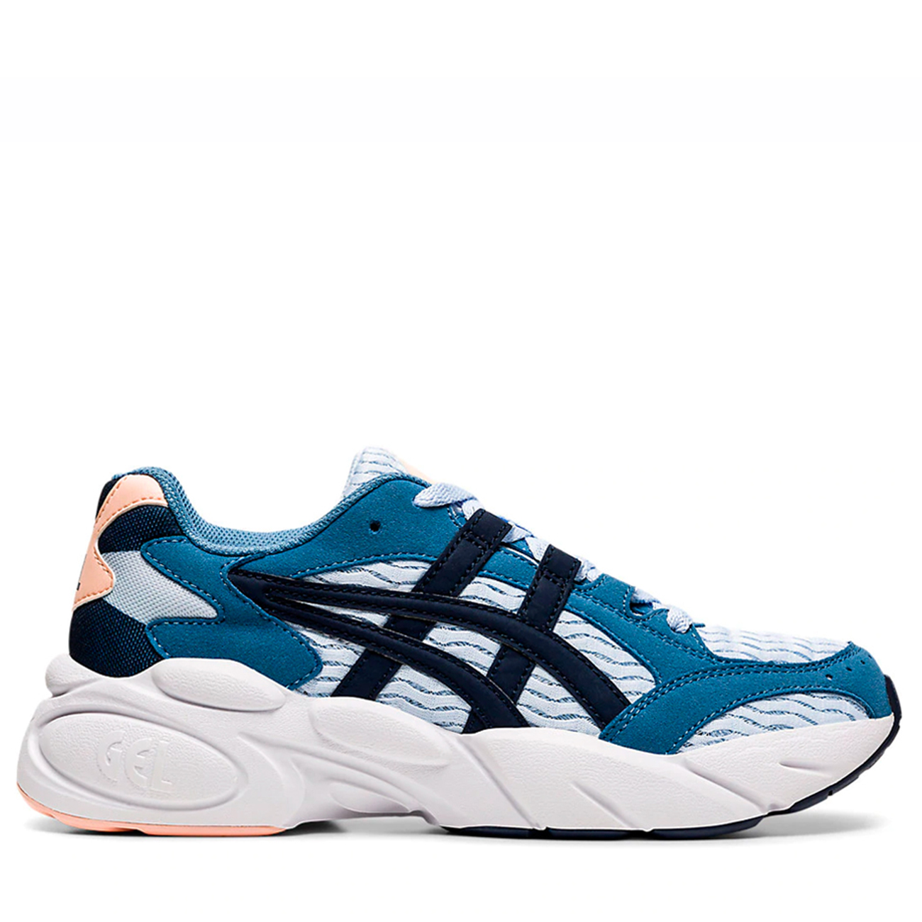 фото Кроссовки женские asics 1022a186-400 синие 36 eu