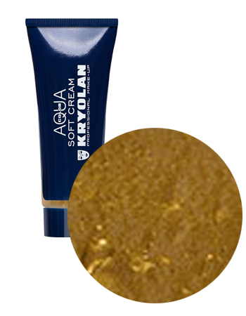 

Аквагрим кремообразный/Aquacolor Soft cream 25 мл. (Цв: Gold), Золотистый