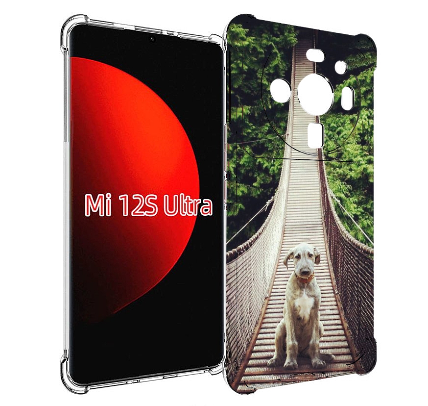

Чехол MyPads ирландскии волкодав для Xiaomi 12S Ultra, Прозрачный, Tocco