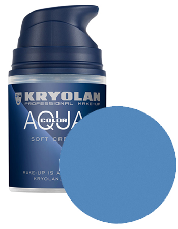 Аквагрим кремообразный/Aquacolor Soft cream 50 мл. (Цв: Blue1)