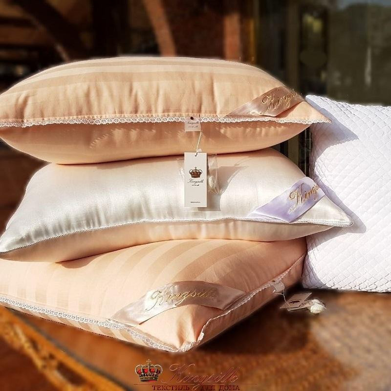 Подушка для сна KingSilk шелк 70x70 см