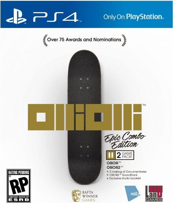 Игра OlliOlli Epic Combo Edition (PlayStation 4, полностью на иностранном языке)