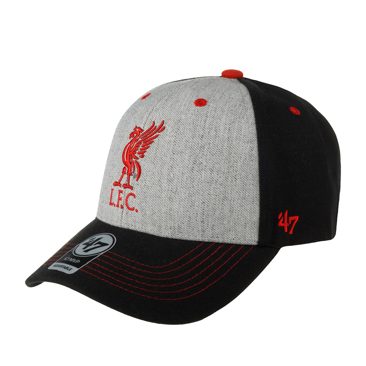 

Бейсболка унисекс 47 BRAND EPL-FORMA04WBV-BK Liverpool FC EPL серая/черная, Черный, EPL-FORMA04WBV-BK Liverpool FC EPL