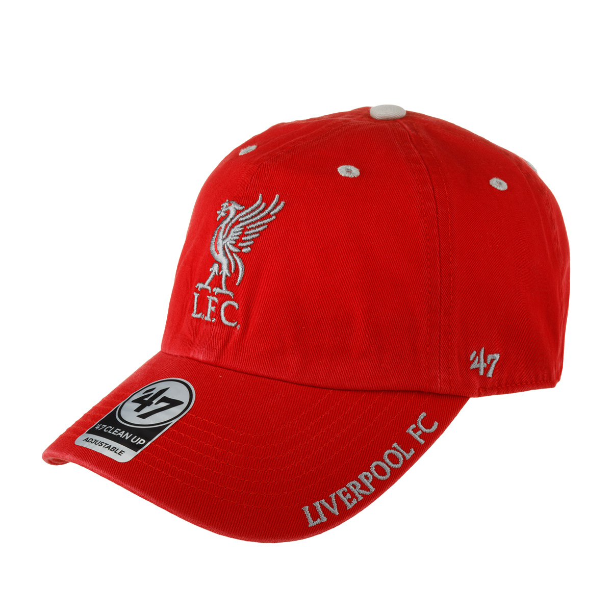 Бейсболка унисекс 47 BRAND EPL-ICE04GWS-RDA Liverpool FC EPL красная, one size