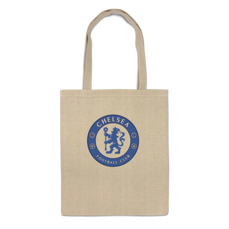 

Сумка-шоппер Printio Chelsea fc бежевая, Бежевый, Chelsea fc
