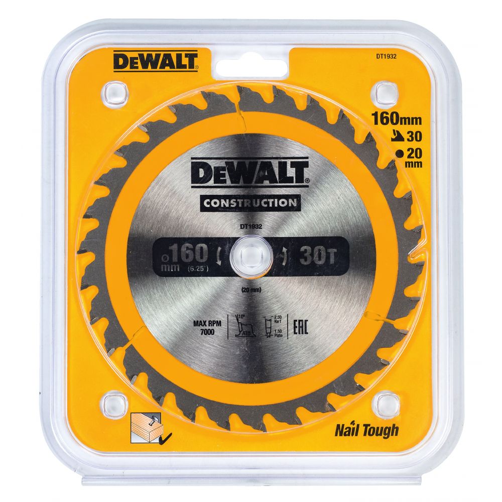 Пильный диск по дереву DeWALT DT1932-QZ