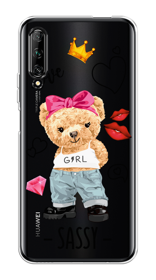 

Чехол на Huawei Y9s "Sugar Mommy", Голубой;белый;розовый, 611150-6