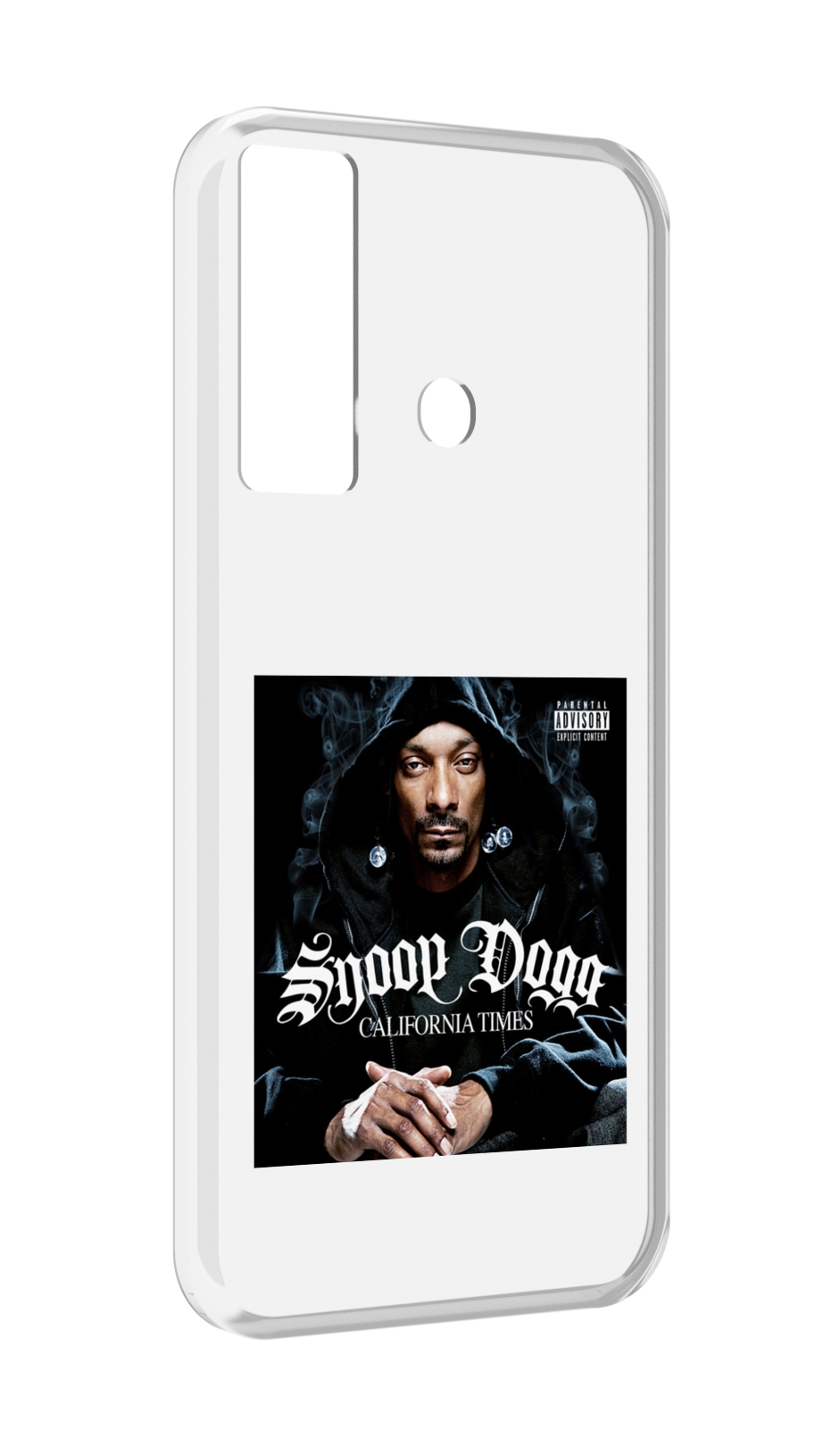 

Чехол Mypads Snoop Dogg California Times Для Tecno Camon 17, Прозрачный, Tocco