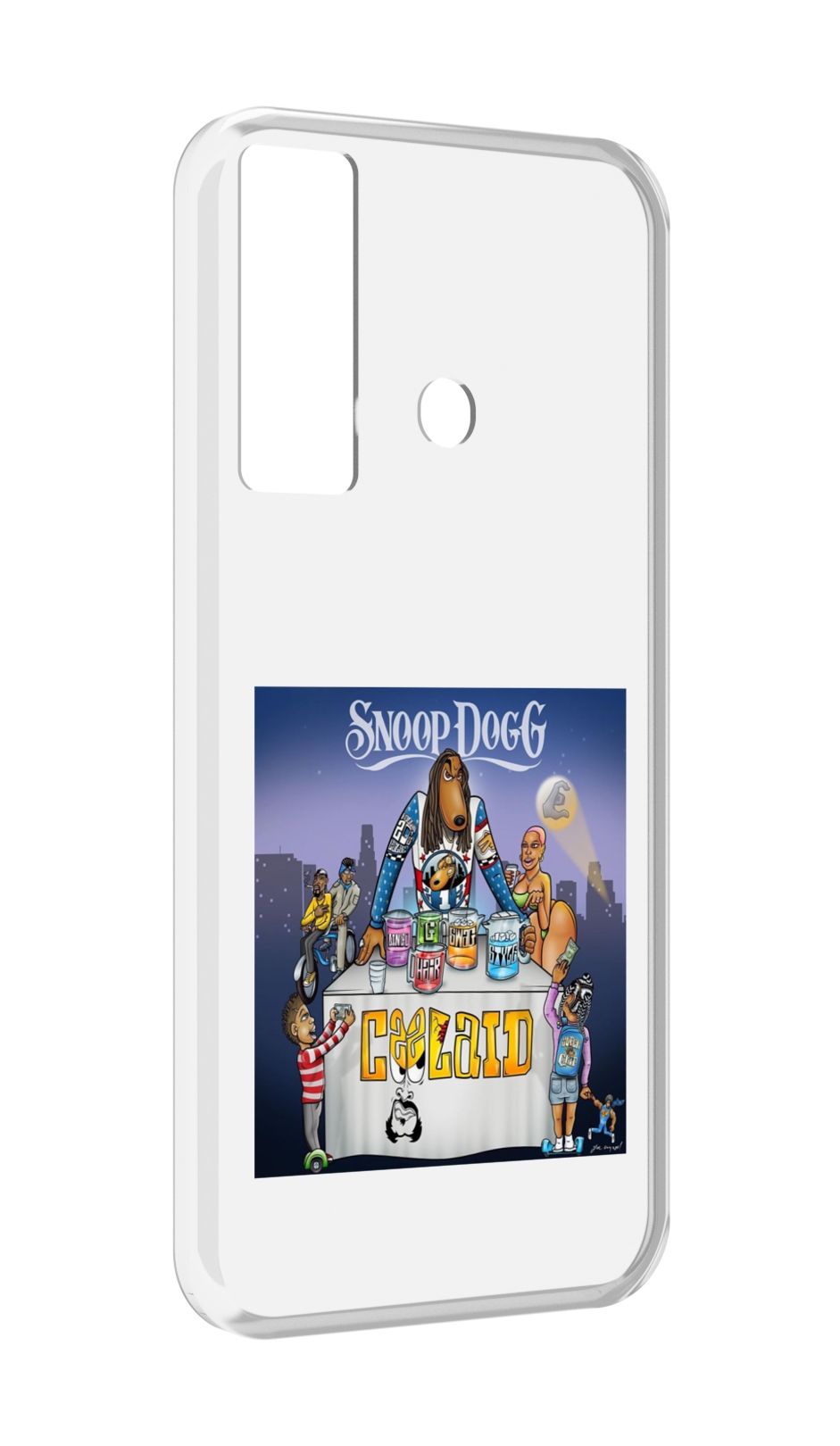 

Чехол Mypads Snoop Dogg Coolaid Для Tecno Camon 17, Прозрачный, Tocco