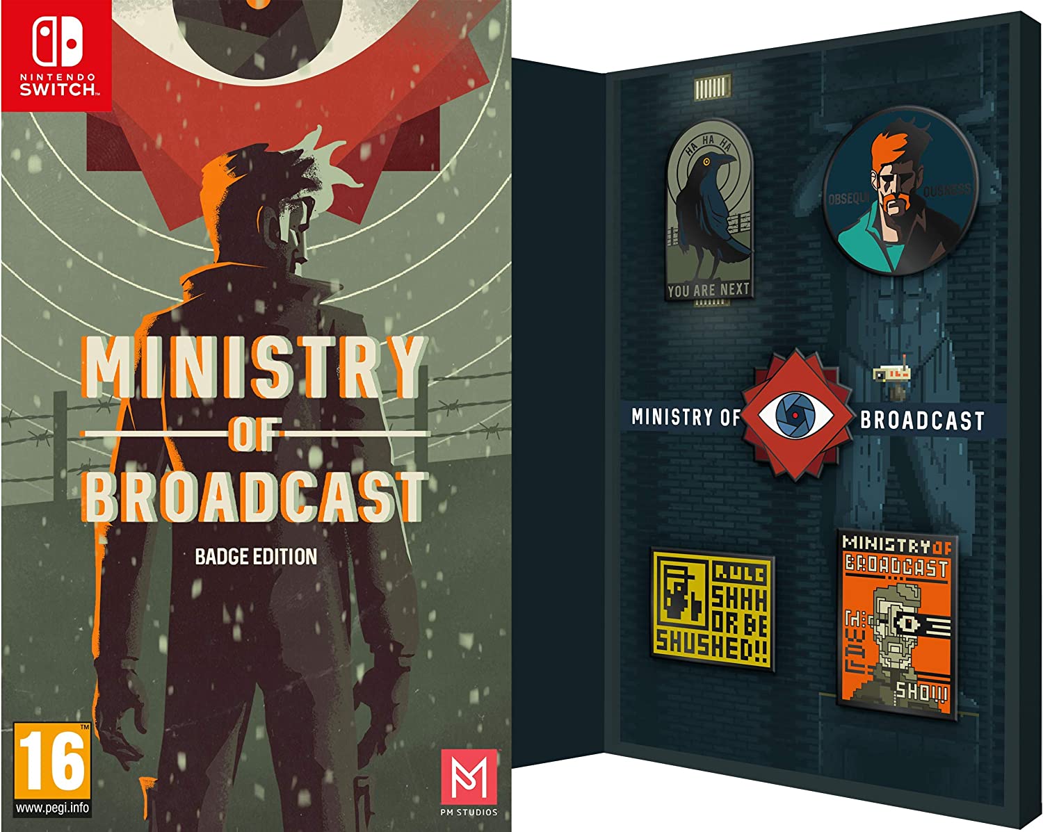 Игра Ministry of Broadcast Badge Collectors Ed (Nintendo Switch, на иностранном языке)