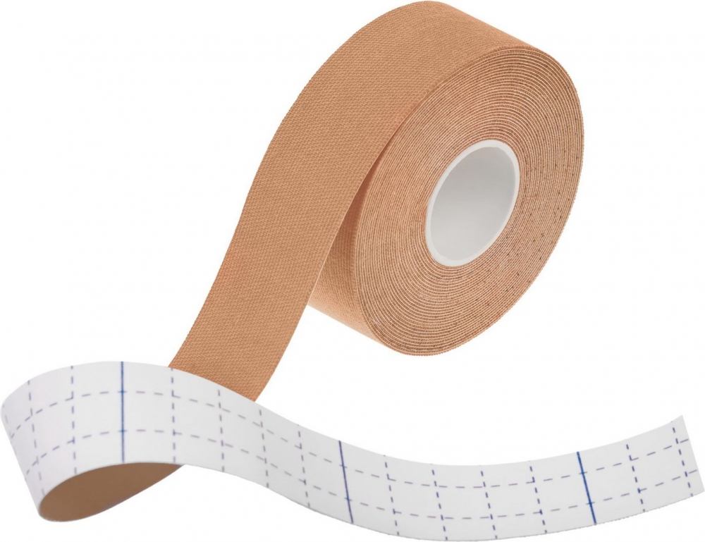 

Кинезиотейп Bradex SF 1009 бежевый 5 м x 2,5 см, SF 1009