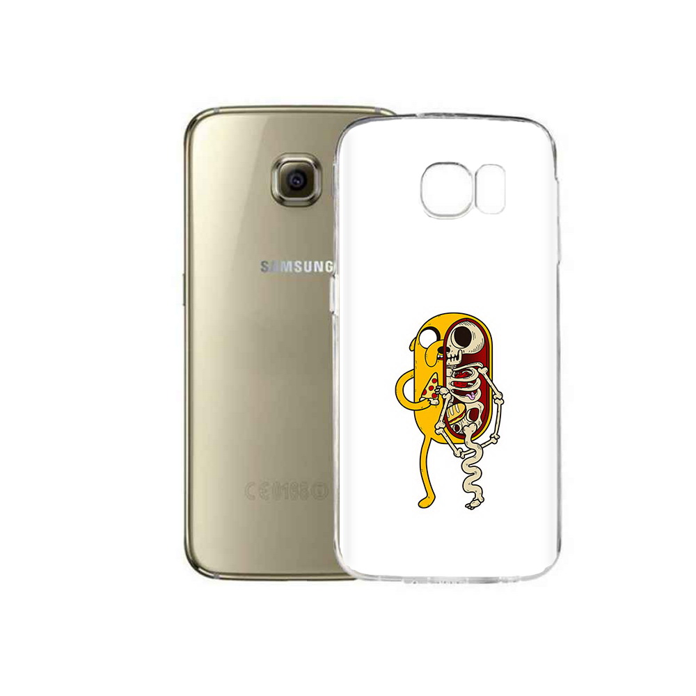 

Чехол MyPads Tocco для Samsung Galaxy C5 Pro Джейк скелет (PT61139.577.64), Прозрачный, Tocco