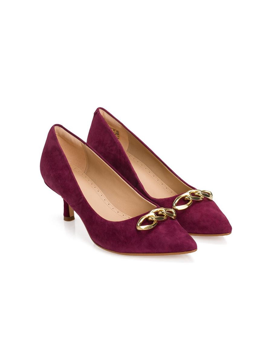

Туфли женские Clarks 1390228 бордовые 36 EU, Бордовый, 001390228