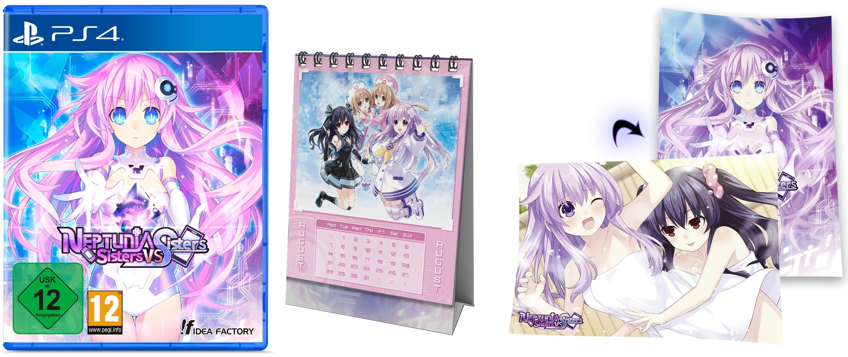 Игра Neptunia Sisters VS Sisters Calendar Edition (PS4, полностью на иностранном языке)