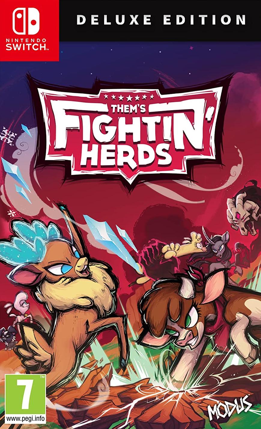 Игра Them's Fightin' Herds Deluxe Edition (Nintendo Switch, полностью на русском языке)