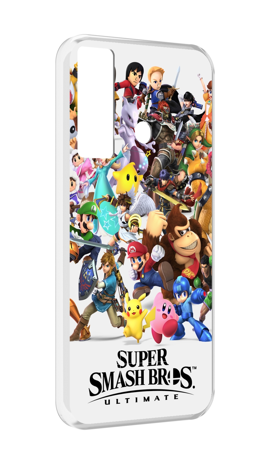 

Чехол Mypads Super Smash Bros Для Tecno Camon 17, Прозрачный, Tocco