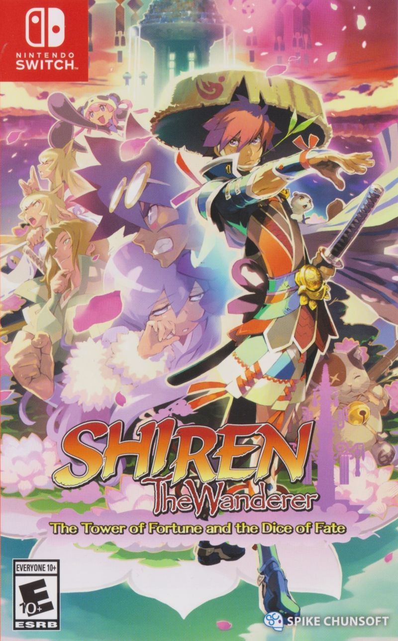 Игра Shiren the Wanderer The Tower of Fortune and the Dice of Fate NS английская версия 12990₽