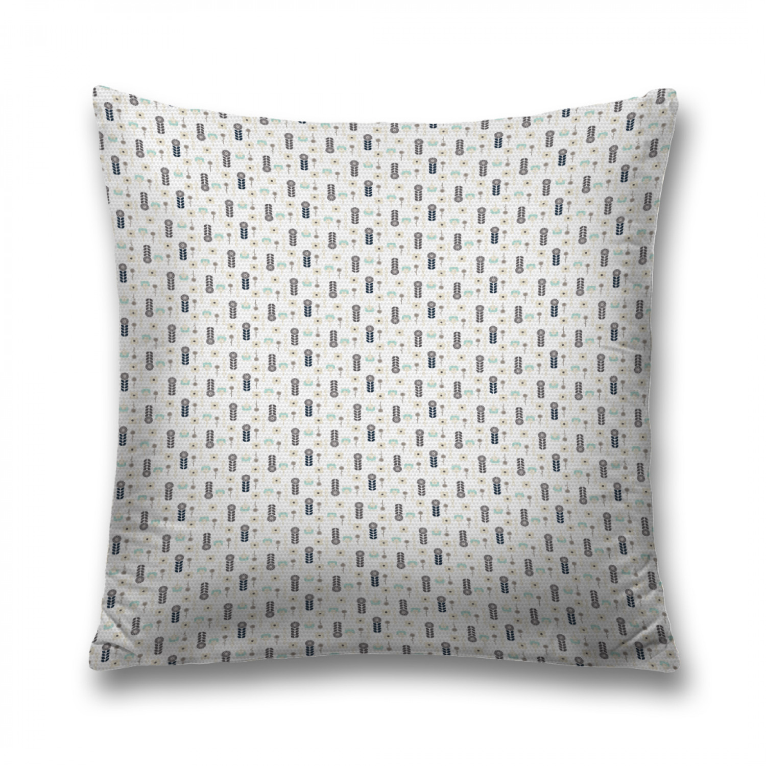 

Наволочка декоративная JoyArty "Скандинавские цветы" на молнии, 45x45 см, Белый, Скандинавские цветы