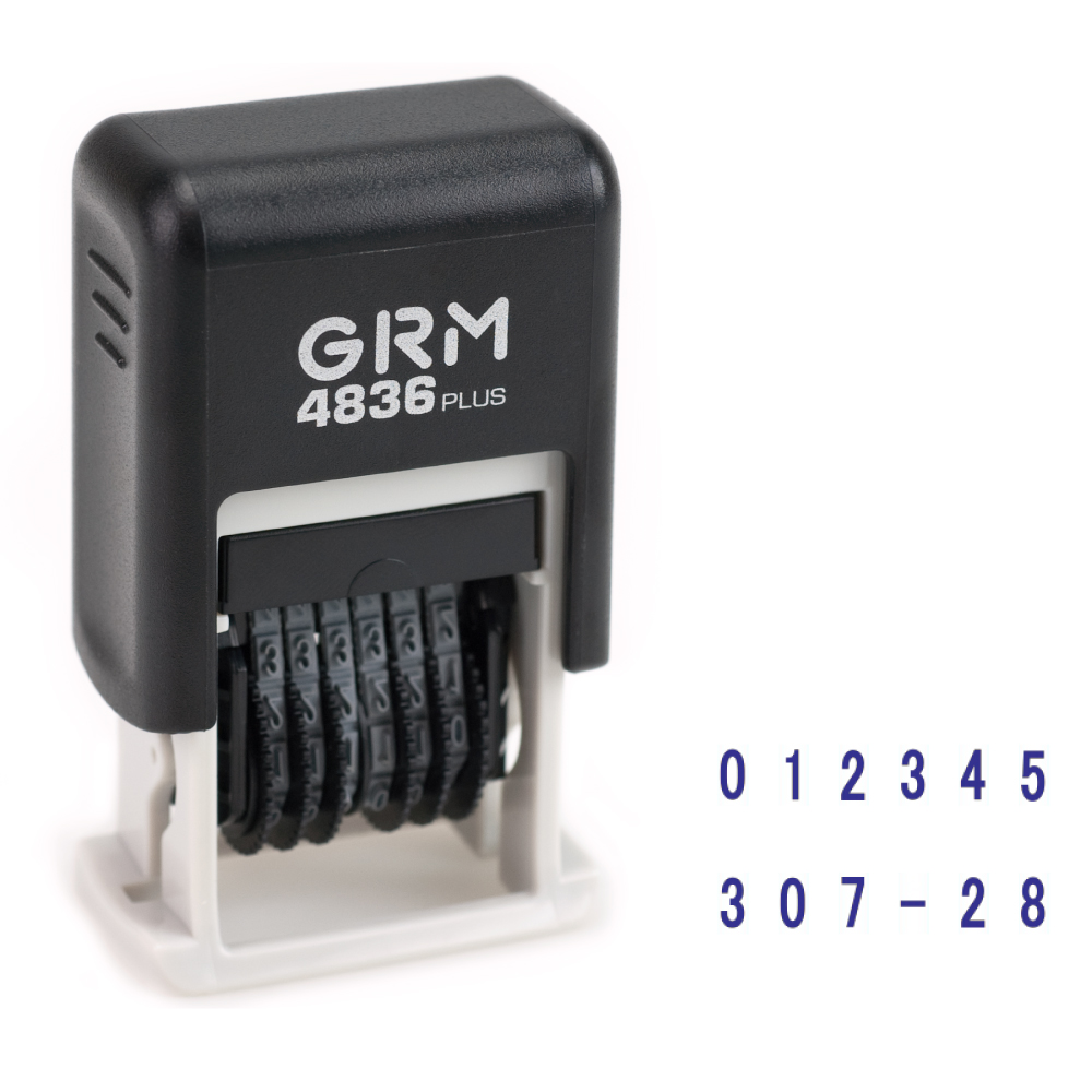 GRM 4836 Plus, нумератор, 6 разрядов