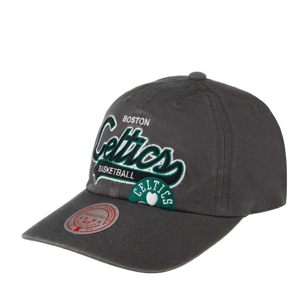 Бейсболка унисекс Mitchell Ness HLUO1193-BCEYYPPP Boston Celtics NBA серая one size 5240₽