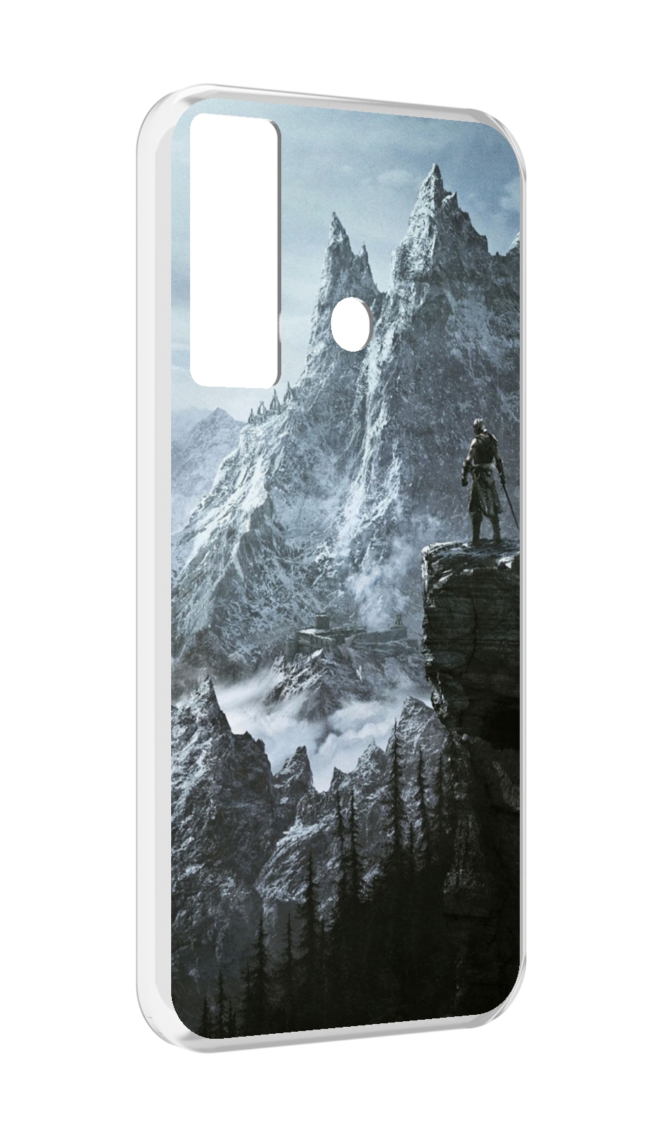 

Чехол Mypads The Elder Scrolls V Skyrim Для Tecno Camon 17, Прозрачный, Tocco
