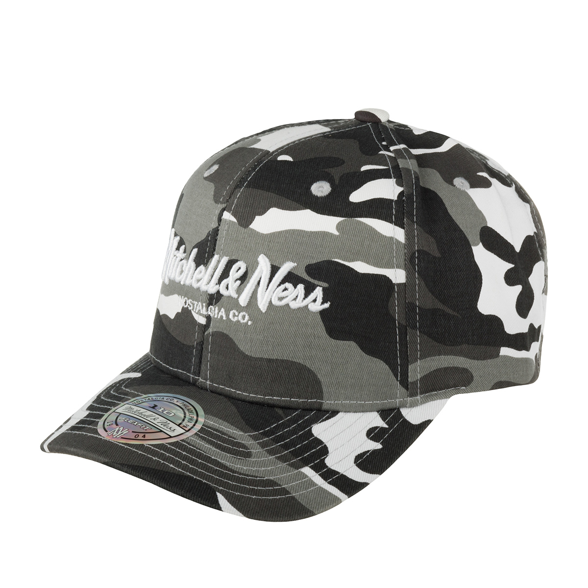 

Бейсболка унисекс Mitchell & Ness INTL230-BRA-URBCAM серая/камуфляж, Серый, INTL230-BRA-URBCAM