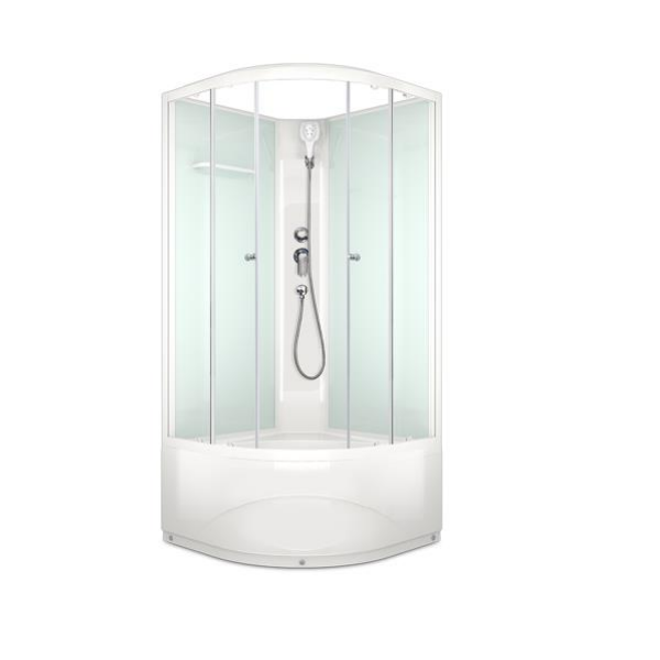 

Кабина душевая без гидромассажа AM.PM Sense Deep белый W75C-218A090WT