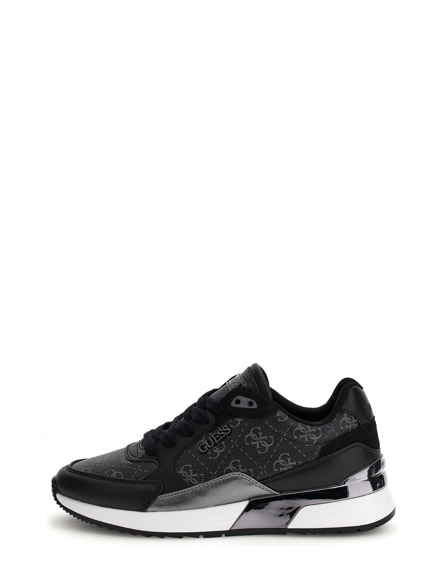 

Кроссовки женские Guess FLTMOXELE12 серые 38 EU, Серый, FLTMOXELE12