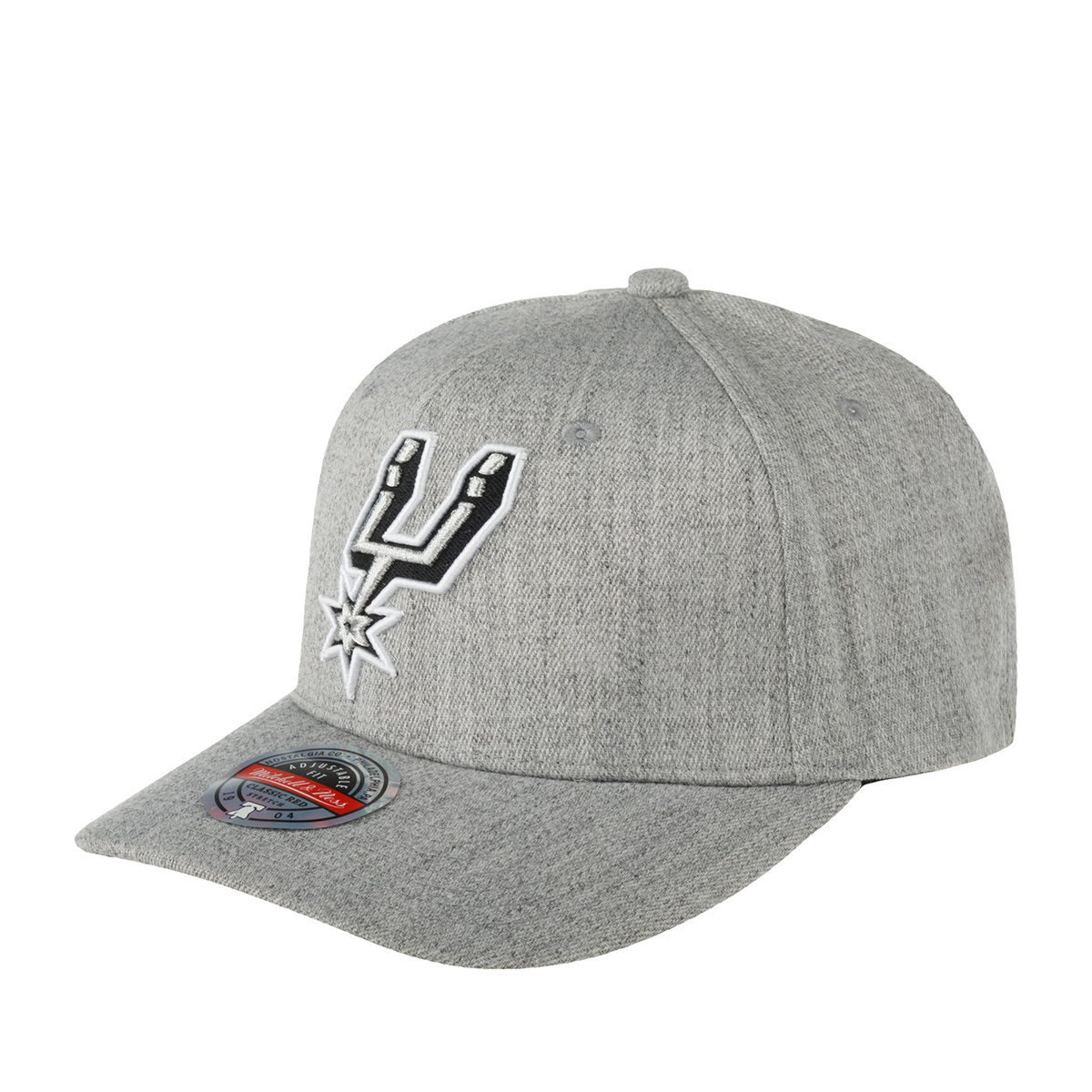 Бейсболка унисекс Mitchell Ness HHSS3273-SASYYPPPGYHT San светло-серая one size 5135₽