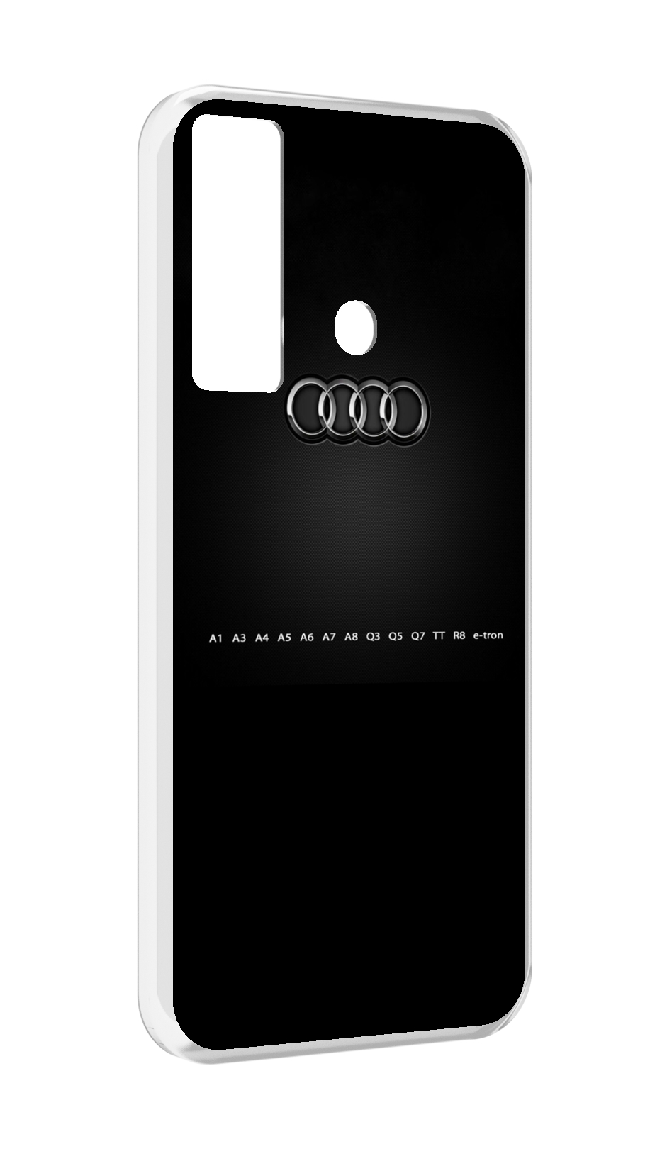 

Чехол Mypads Audi 1 Мужской Для Tecno Camon 17, Прозрачный, Tocco