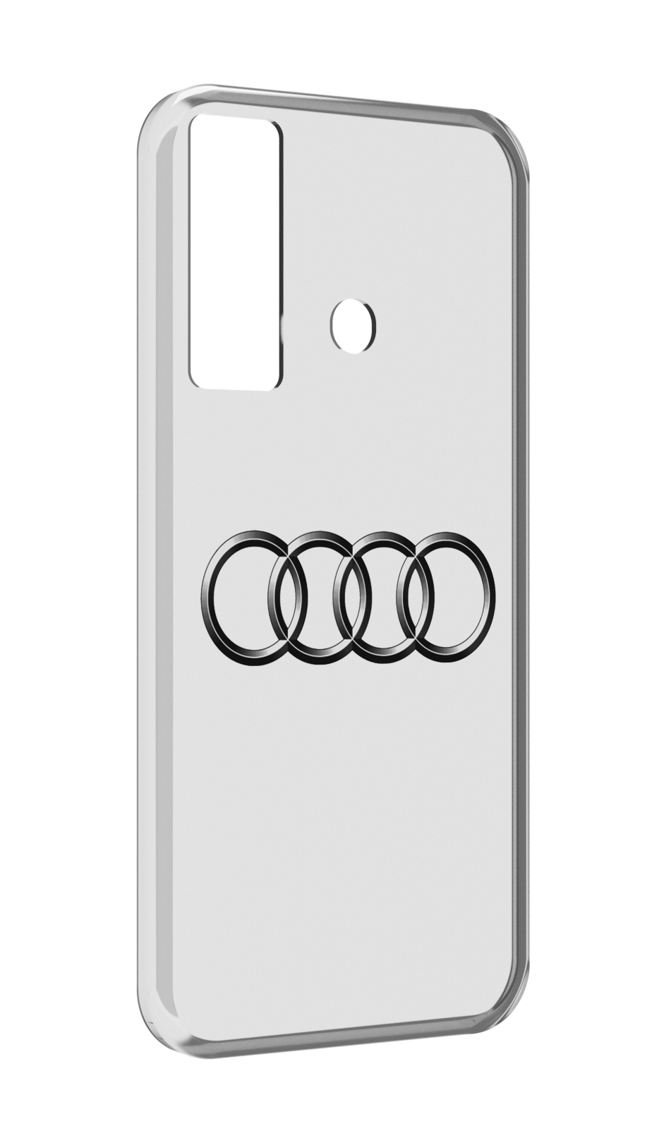 

Чехол Mypads Audi 7 Мужской Для Tecno Camon 17, Прозрачный, Tocco