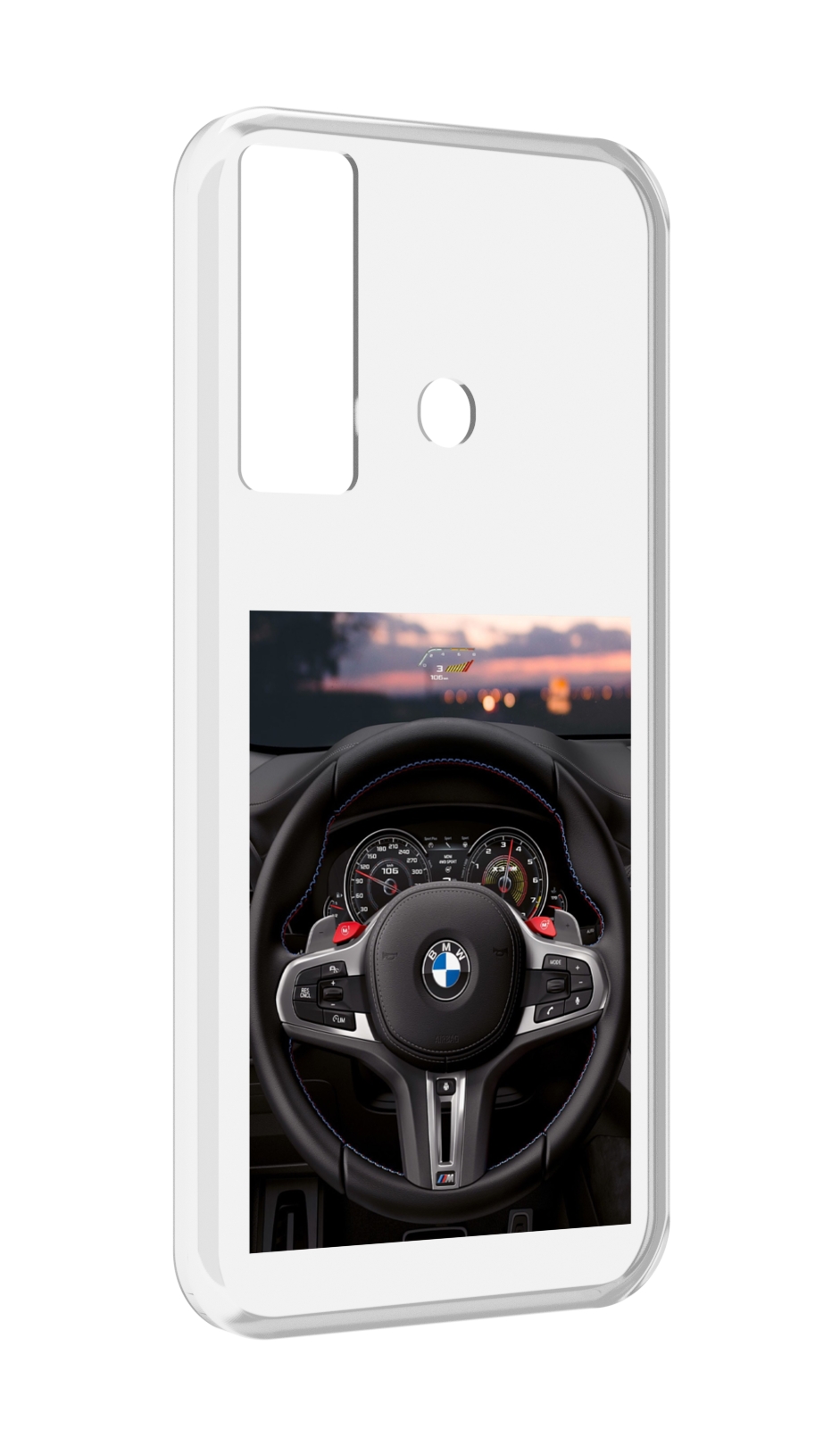 

Чехол MyPads bmw 4 мужской для Tecno Camon 17, Прозрачный, Tocco
