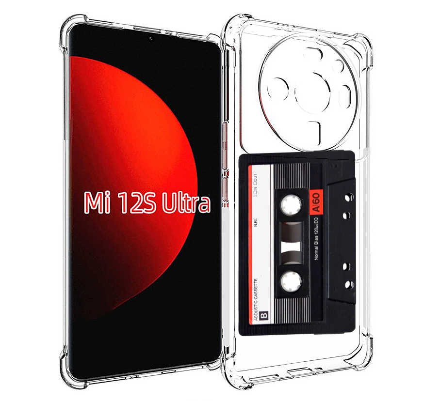 

Чехол MyPads касета для Xiaomi 12S Ultra, Прозрачный, Tocco