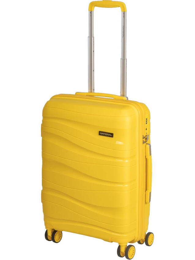

Чемодан унисекс National NLT101-S, yellow желтый 56x38x20, National NLT101-S, yellow