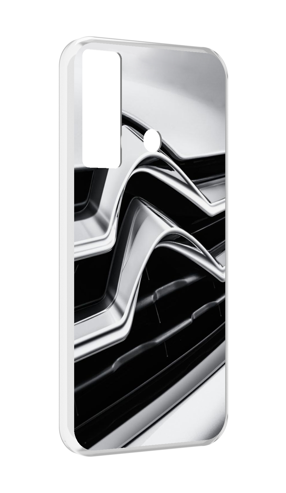 

Чехол Mypads Citroen Мужской Для Tecno Camon 17, Прозрачный, Tocco