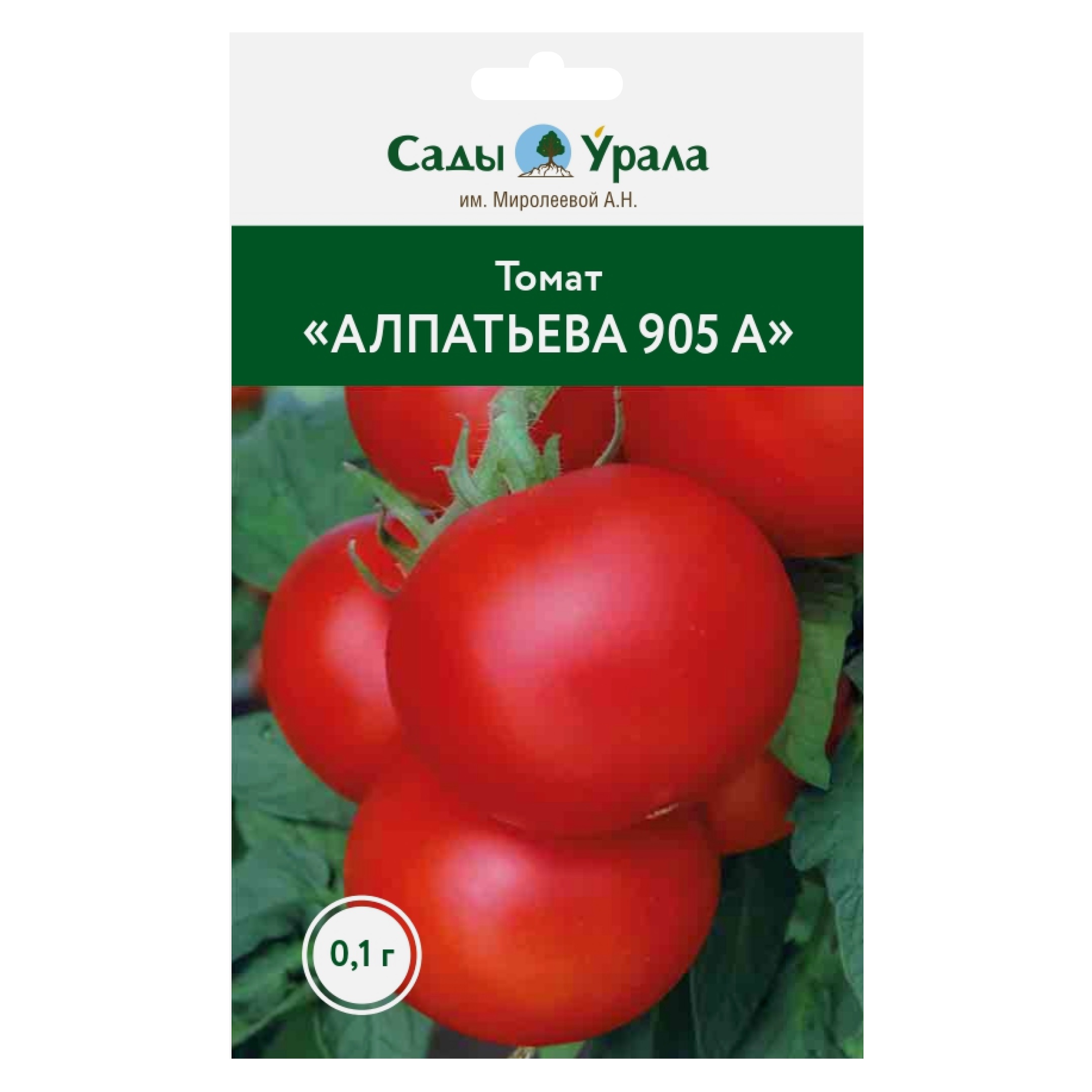 

Семена овощей Томат «Алпатьева 905 А», Сады Урала, 0,1 г, Томат «Алпатьева 905 А»