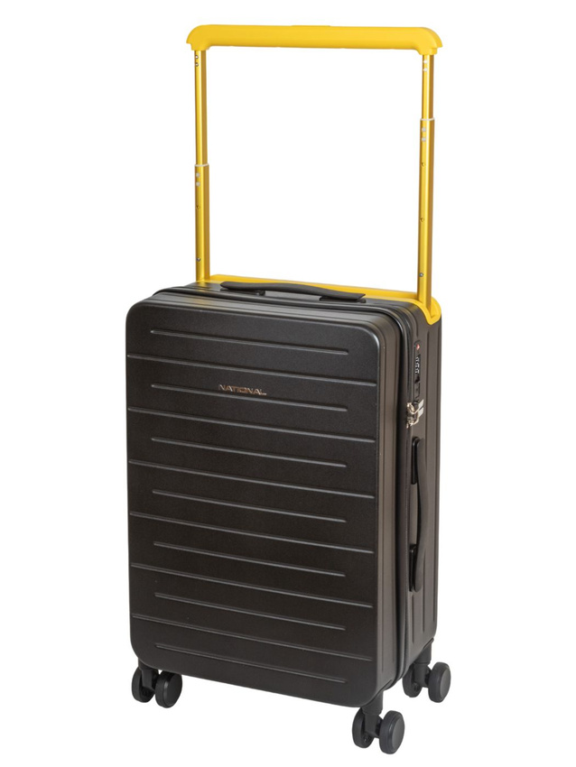 

Чемодан унисекс National NLT111-S, Black черный 56x36x23, National NLT111-S, Black