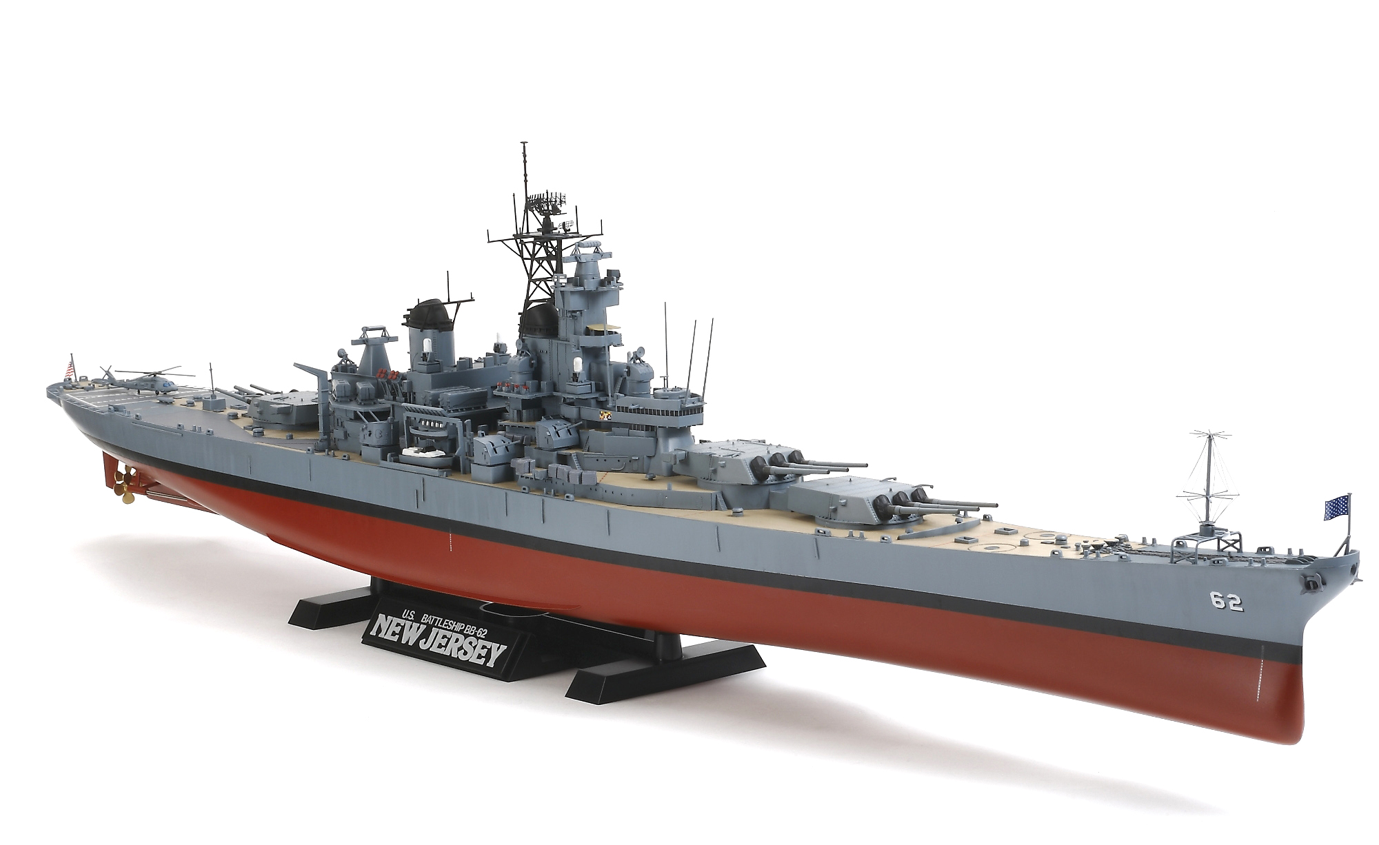 

Сборная модель Tamiya 1/350 Американский линкор BB-62 New Jersey 78028