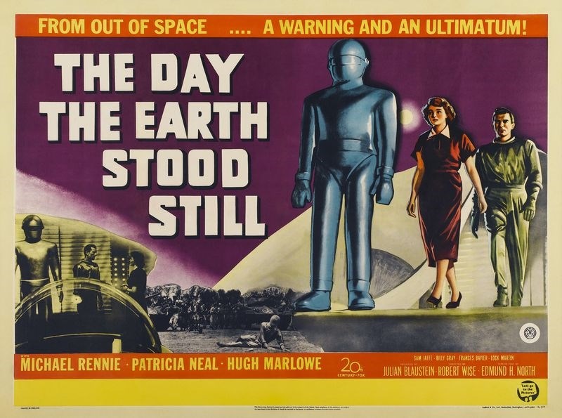 

Постер к фильму "День, когда остановилась Земля" (The Day the Earth Stood Still) Оригиналь