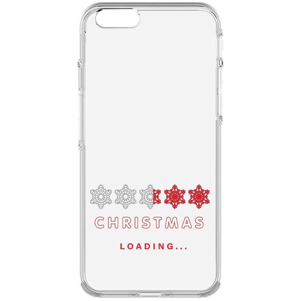 

Чехол-накладка Krutoff Clear Case Загрузка для iPhone 6
