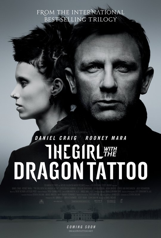 

Постер к фильму "Девушка с татуировкой дракона" (The Girl with the Dragon Tattoo) Оригинал